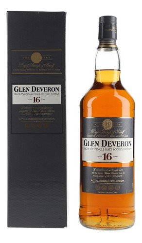 Whisky Single Malt Glen Deveron 16 Años Escocia botella 1 L
