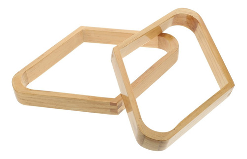 2 Estante Triangular Madera  Bola Para Deporte Mesa Billar