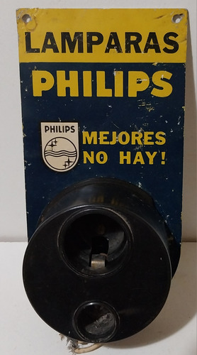 Antiguo Probador De Lámparas Philips.