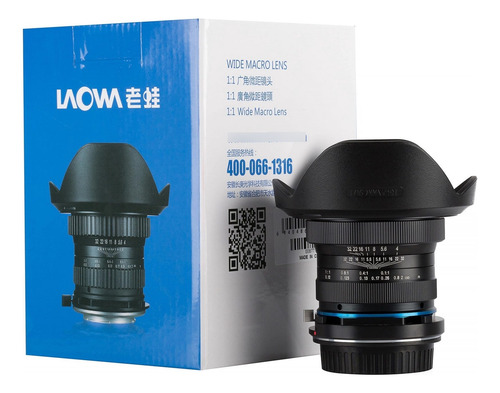 Laowa 15mm Macro 1:1 Com Tilt-shift Para Sony E Mount Nikon Sony Preto (Usado)