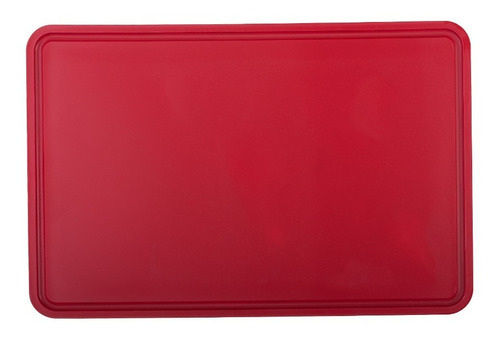 Tabla De Picar Gigante De Corte 60x40x1.5 Profesional Colore Color Rojo