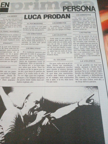 Revista Pelo N274 The Police Poster Fito Paez Completa 1986 (Usado)
