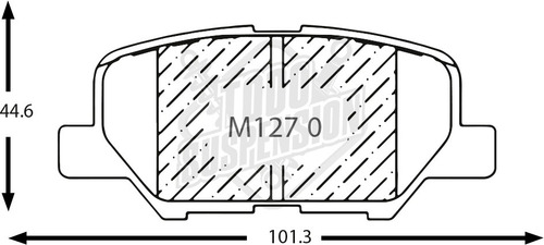 Pastilla De Freno Tra Mitsubishi Eclipse Cross 1.5 2017-2020