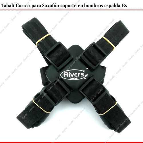 Tahali Correa Para Saxofon Soporte En Hombros Y Espalda Cds