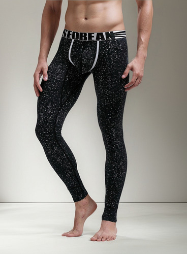 Pantalones De Ropa Interior Long Johns Para Hombre, Transpir