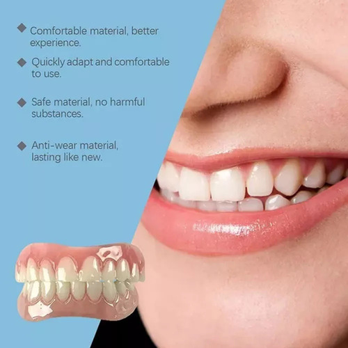 Juego Profesional De Prótesis Dentales De Silicona