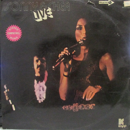 Lp Sonny E Cher Live Cap. G Lp. Ex