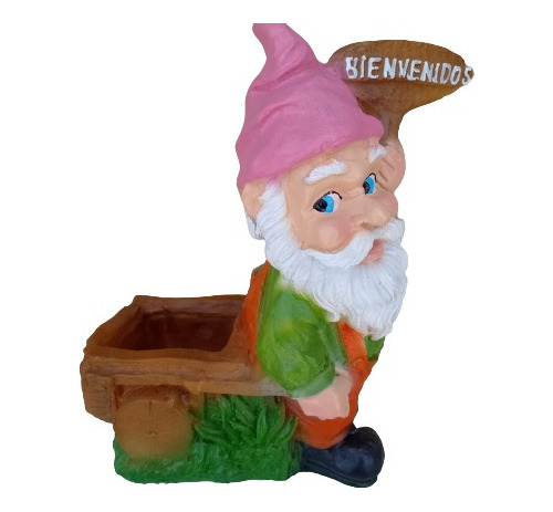 Duende, Enano, Gnomo De La Abundancia, Con Compartimiento.