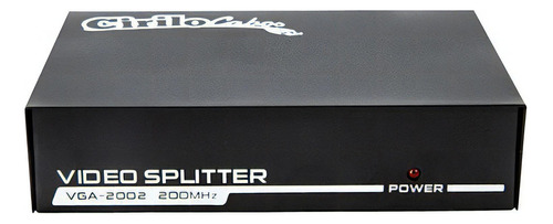 Vídeo Splitter 1x2 - Distribuidor De Sinal Vga - Kit Com 5