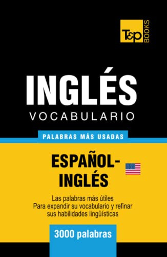 Vocabulario Español-ingles Americano - 3000 Palabras Mas Usa
