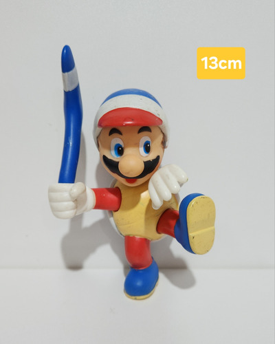 Boneca Mario Bros Jogador De Hockey Usado