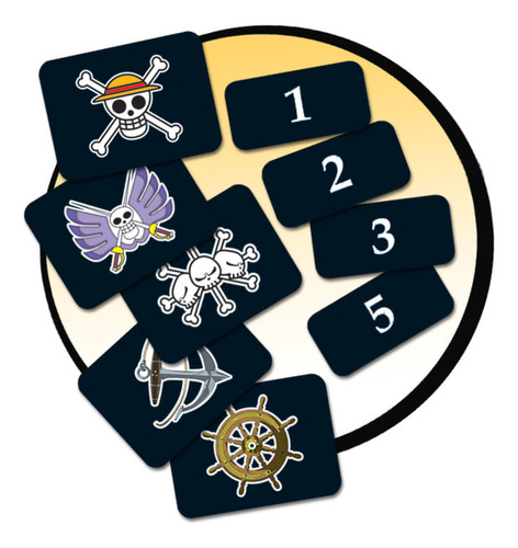 Jogo De Carta One Piece Wanted Tabuleiro Piratas Luffy