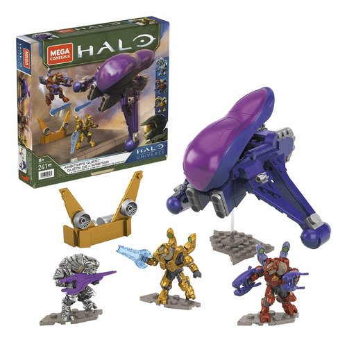 Mega Set VehĂculo Halo: Banshee Arbiters Quest Mattel