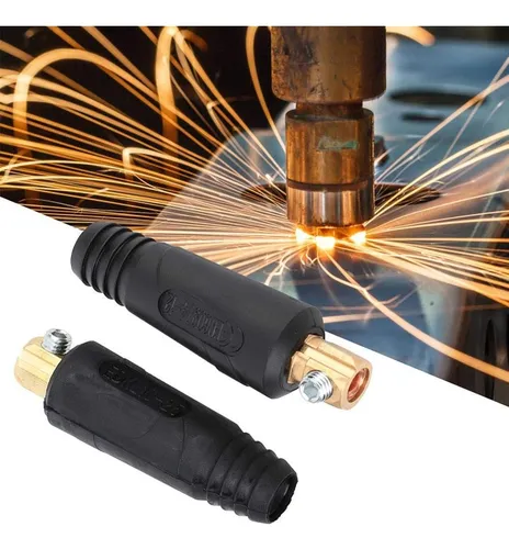 Conector De Cable De Soldadura Cobre Puro 200a - 400a