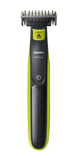 Máquina afeitadora Philips OneBlade QP2521 verde lima y gris marengo 100V/240V