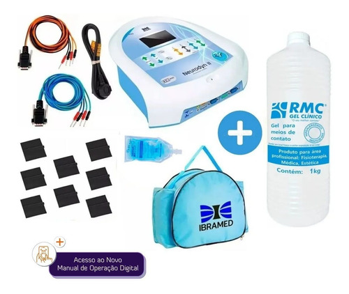 Imagem 3 de 9 de Corrente Russa Neurodyn Ii Ibramed + 1kg De Gel Brinde