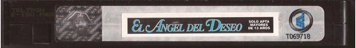 El Angel Del Deseo Polly Walker Franco Nero Vhs Sin Caja