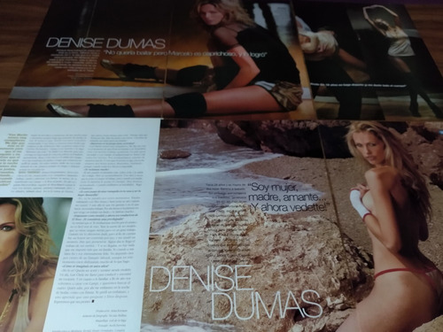 (as022) Denise Dumas * Recortes Revistas Clippings