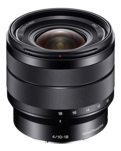 Lente Sony 10-18mm F/4 Oss Na Caixa Caixa Aberta Para Teste