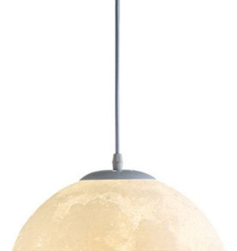 Luminária Pendente De Estilo Moderno Com Design De Lua