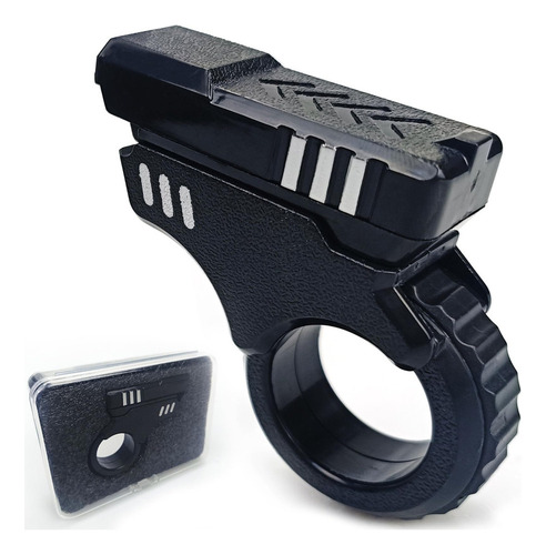 A Fidget Gun Toy, Slider For Estrés, Anillo Texturizado Edc