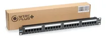 Comprar Patch Panel Cat 5e 24 Puertos De Pared Rack Servidor Redes
