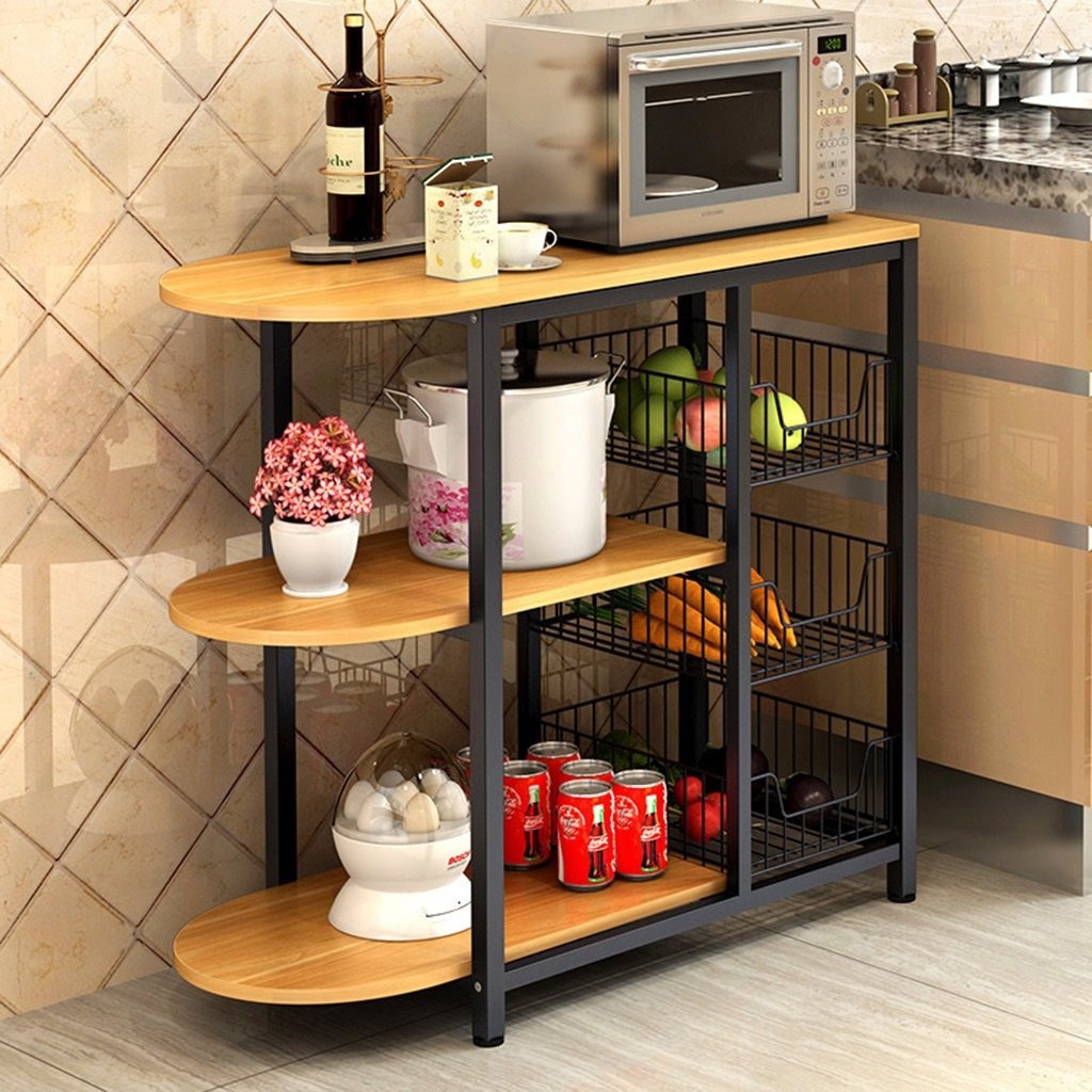 Rack Cocina Frutero Estantería Microondas Horno Multifunción | Mercado