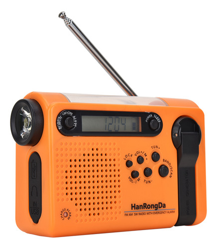 Radio Set Hanrongda Powered Am Linterna De Radio Para Exteri