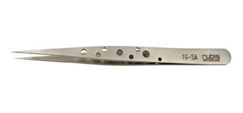 Pinzas Industriales - Rubis Swiss Made Perforated Tweezers S