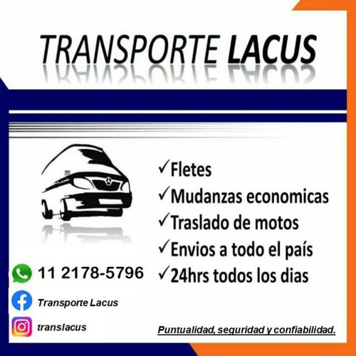 Fletes Mudanzas Económicas Capital Norte Oeste Sur Interor