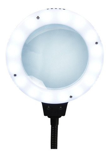 Imagen 5 de 9 de Lupa Con Soporte De Placa Luz Led Te802