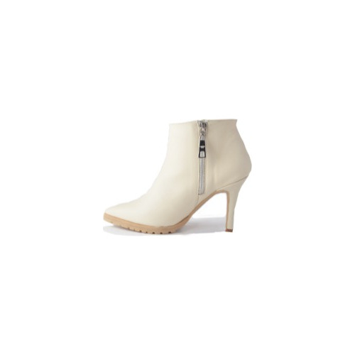 Imagen 5 de 7 de Botas Botinetas De Mujer De Cuero Serpentina - Ferraro -