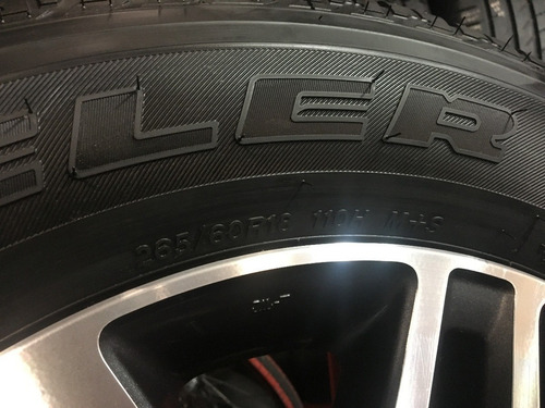 Roda Hilux Aro 18 + Pneu 265/60r18 Bridgeston Novo Original