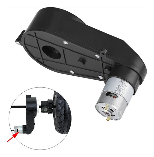 Zj 12v 30000rpm Juguete Motor Eléctrico Caja De Engranaje .