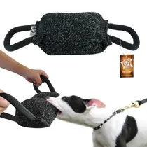 Comprar 2 Manijas Jóvenes Perros Yute Mordedura Almohada Perro De Ma