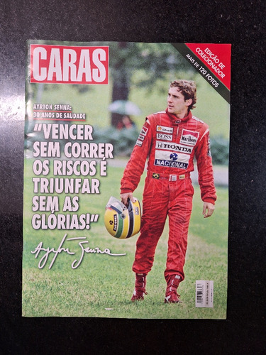 Revista Caras Ed. De Colecionador Ayrton Senna Xuxa Galisteu