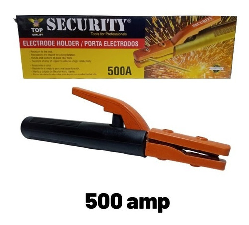 Pinza Porta Electrodo 500 Amperios Soldadura Security