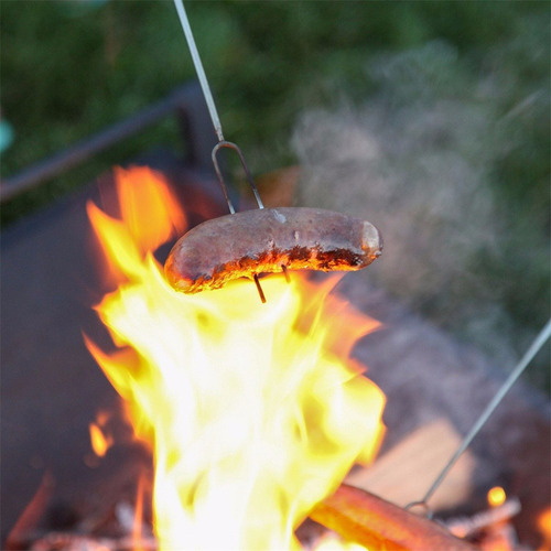 Varillas Telescópicas De Acero Inoxidable Para Asar Barbacoa