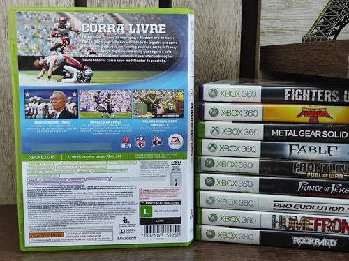 Jogo Madden Nfl 25 Original Para Xbox 360 - Midia Fisica (Usado)