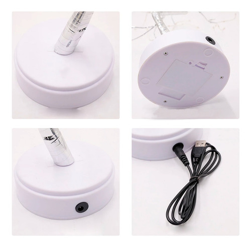 Imagem 4 de 7 de Linha Lumiere - Luminaria Arvore Paris 108 Leds Dc50