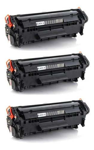 Pack 3 Toner Alternativo Canon 125, Lbp6000, 6030 ...