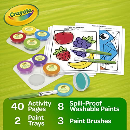 Juego De Pintura Para Niños A Prueba De Derrames, Lavable