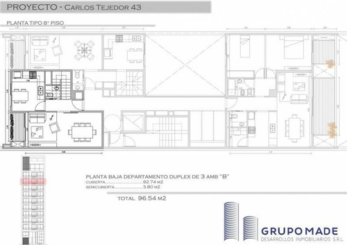 Imagen 16 de 17 de Depto. 3 Amb. T/ Duplex