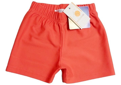 Zunga Sunga Short Baño Uv Agua Naranjo Parte Abajo 2 Al 8