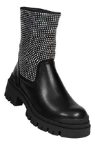 Comprar Bota Mujer Casual Tacon Negro Perugia 06104107
