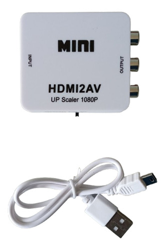 Convertidor/adaptador Hdmi A 3 Rca Generico Nuevos