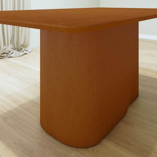 Mesa De Jantar Retangular 78x170x90cmtampo Mdf Wt