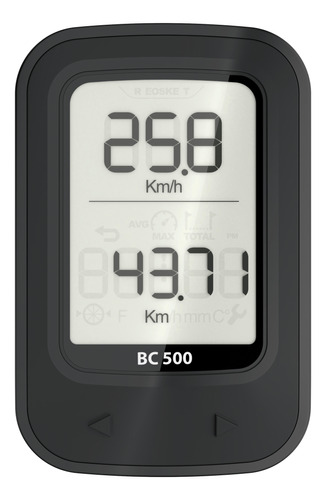 Cuentakilómetros Bicicleta Btwin 500 Sin Cable Negro Van Rys