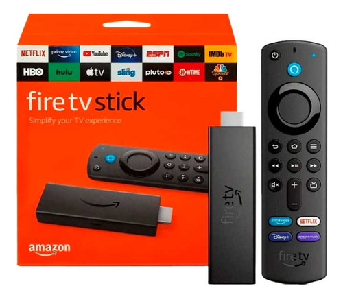 Amazon Fire Tv Stick 3 Era Gen Control Tv Star+  Hbo Netflix