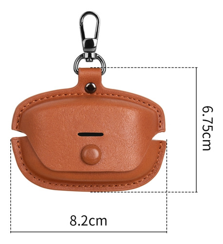 Funda De Piel Marrón Oscuro Para Sony Wf-1000xm4